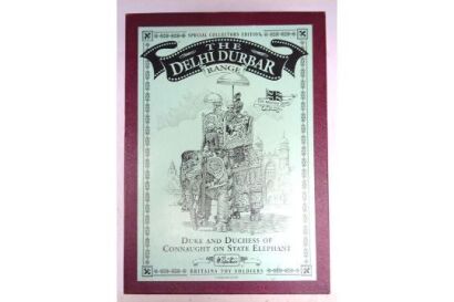 Britains Delhi Durbar range set 08956, Duke and Duchess of Connaught on State Elephant