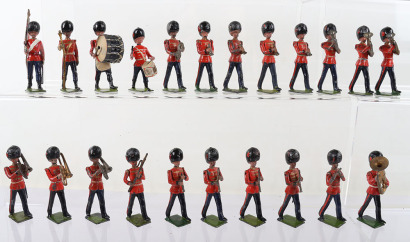 Britains from set 37 Full Band of the Coldstream guards