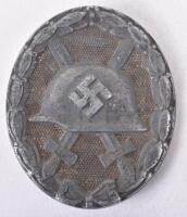 WW2 Third Reich Silver Grade Wound Badge by B H Maye