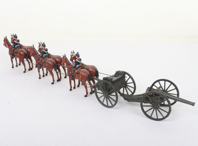 Britains set 317, RARE Royal Field Artillery at the halt - 6