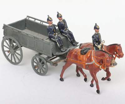 Britains set 146, Army Supply Corps two horse GS Wagon - 2