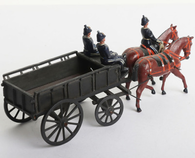 Britains set 146, Army Supply Corps two horse GS Wagon - 3