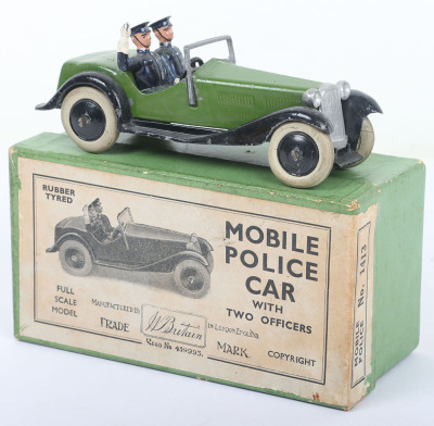 Britains set 1413, Mobile Police Car