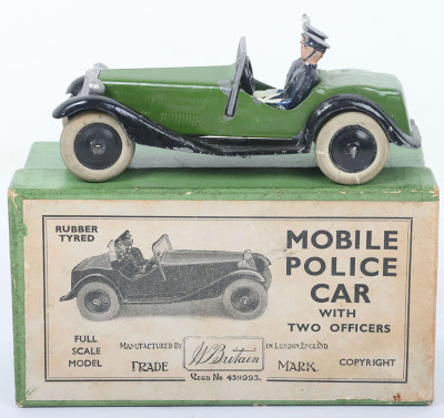 Britains set 1413, Mobile Police Car - 3