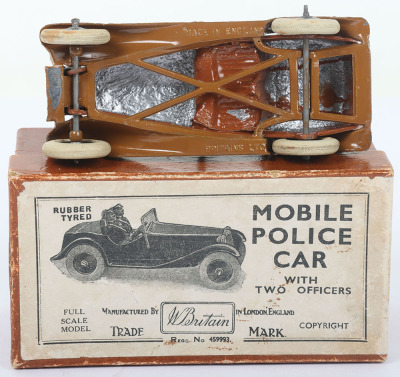 Britains set 1413, Mobile Police Car - 4