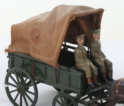 Britains set 1450, Royal Army Medical Corps four horse Ambulance, service dress - 3