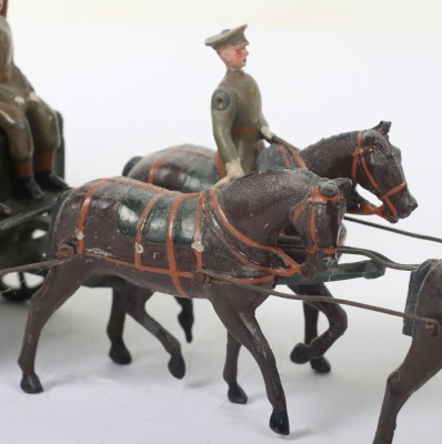 Britains set 1450, Royal Army Medical Corps four horse Ambulance, service dress - 6