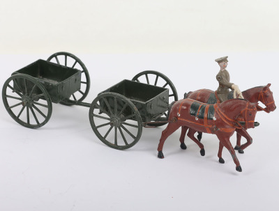 Britains set 1331, GS Limbered Wagon, service dress