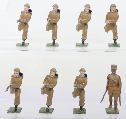 Britains PARIS OFFICE Zouaves in khaki