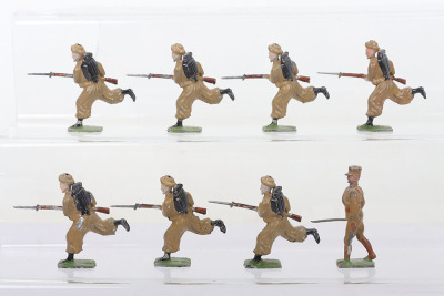 Britains PARIS OFFICE Zouaves in khaki - 2