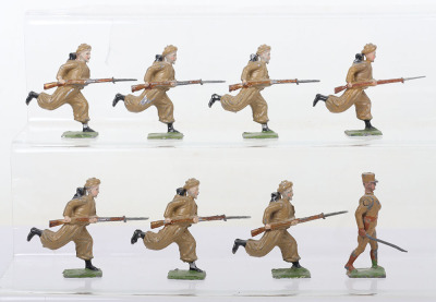 Britains PARIS OFFICE Zouaves in khaki - 4