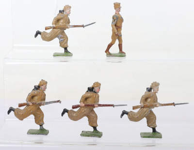 Britains PARIS OFFICE Zouaves in khaki - 4