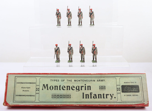 Britains set 174, Montenegrin Infantry