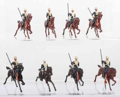 Britains from set 81, 17th Lancers