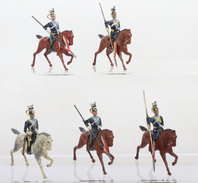 Britains set 100, 21st Lancers in full dress