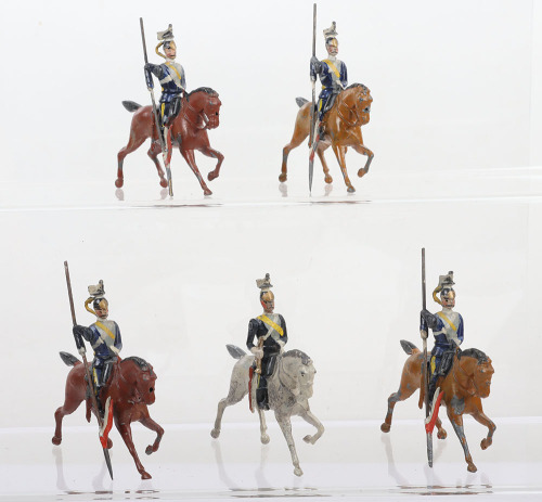 Britains set 100, 21st Lancers in full dress