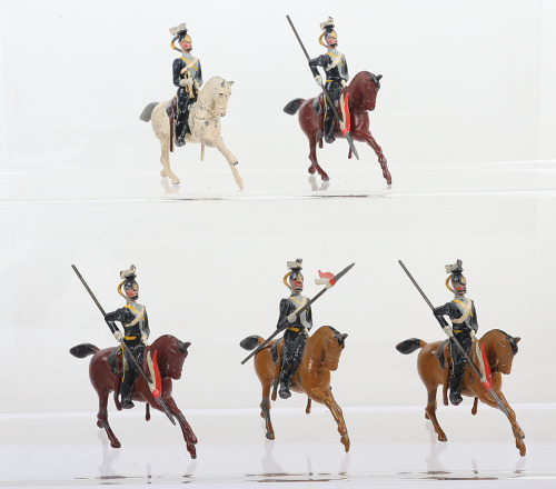 Britains set 100, 21st Lancers in full dress