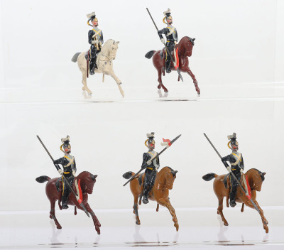 Britains set 100, 21st Lancers in full dress