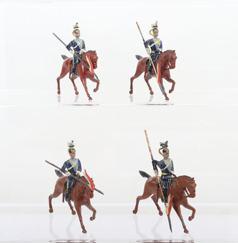 Britains set 100, 21st Lancers in full dress