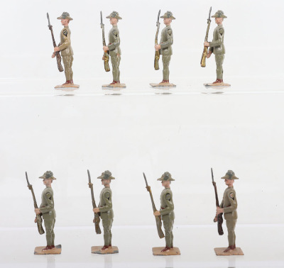 Britains set 1545, Australian Infantry at present - 2