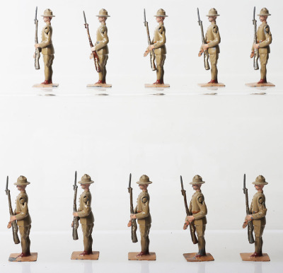 Britains set 1543, New Zealand Infantry at present - 2