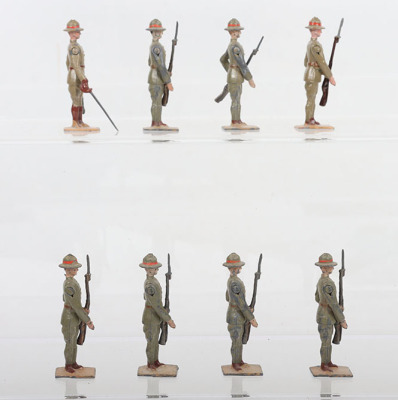 Britains set 1543, New Zealand Infantry at present - 4