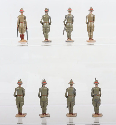 Britains set 1543, New Zealand Infantry at present - 3