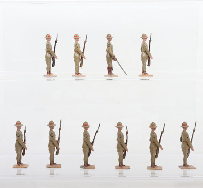 Britains set 1543, New Zealand Infantry at present - 2