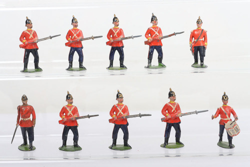 Britains set 16, The Buffs, East Kent Regiment