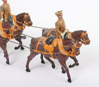 Britains set 145a, Royal Army Medical Corps four horse Ambulance Wagon, service dress - 2