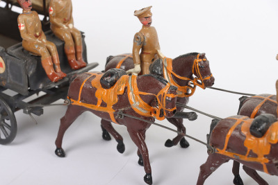 Britains set 145a, Royal Army Medical Corps four horse Ambulance Wagon, service dress - 3