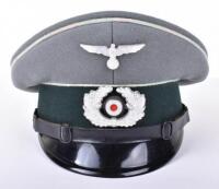 WW2 German Infantry NCO’s Peaked Cap