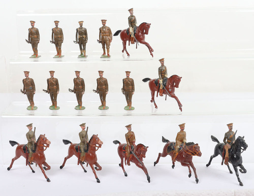 Britains various Territorial Infantry from set 160