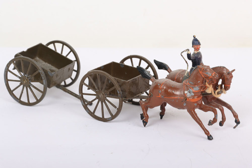 Britains set 1329, Royal Army Service Corps GS Limbered Wagon at the gallop