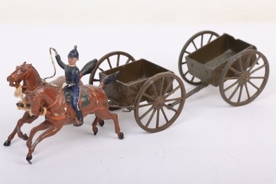 Britains set 1329, Royal Army Service Corps GS Limbered Wagon at the gallop - 2