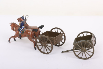 Britains set 1329, Royal Army Service Corps GS Limbered Wagon at the gallop - 4