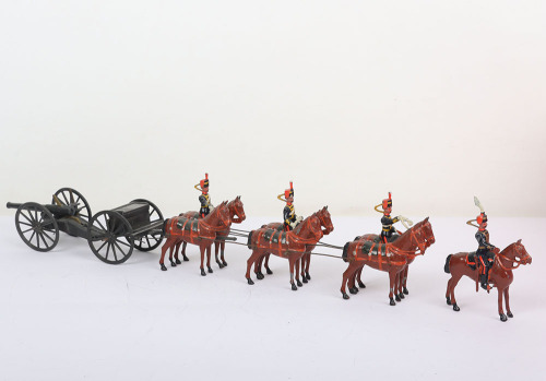 Britains set 316, RARE Royal Horse Artillery at the halt