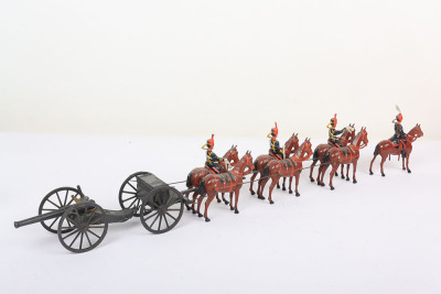 Britains set 316, RARE Royal Horse Artillery at the halt - 8