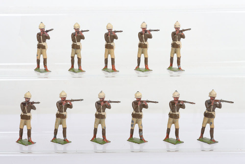 Britains set 119, Gloucestershire Regiment