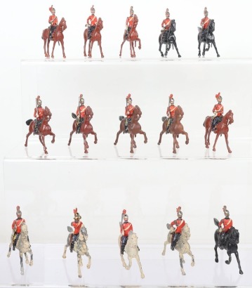 Britains from set 57, small size 1st King's Dragoon Guards