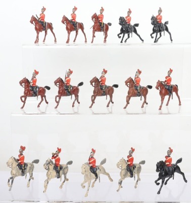 Britains from set 57, small size 1st King's Dragoon Guards - 2