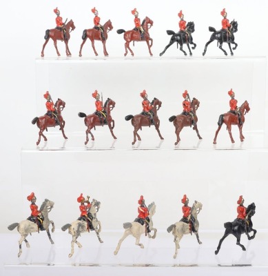 Britains from set 57, small size 1st King's Dragoon Guards - 4