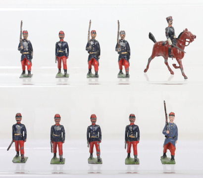 Britains PARIS OFFICE small size French Infantry marching