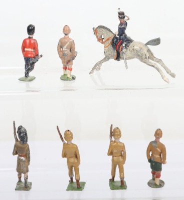 Britains PARIS OFFICE small size British Colonial Infantry - 3