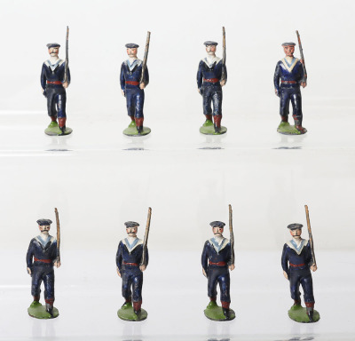 Britains set 22b, small size Royal Navy Bluejackets