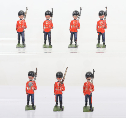 Britains from set 85, RARE small size Scots Guards