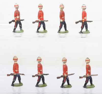 Britains set 21b, small size Northumberland Fusiliers - 4