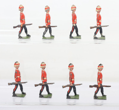 Britains set 21b, small size Northumberland Fusiliers - 4