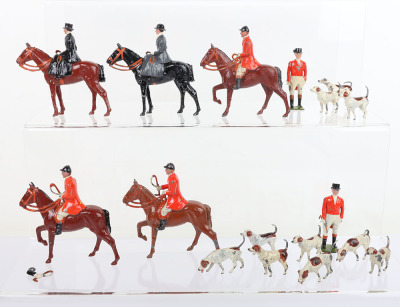 Britains Hunting Series, from set 234, the Meet - 2