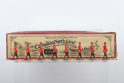 Britains set 1554 Royal Canadian mounted Police (dismounted), 1937 - 3